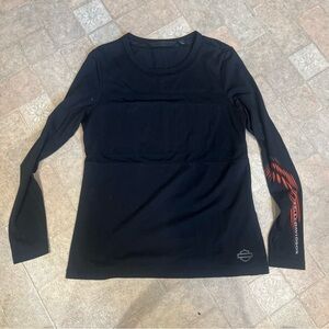 Harley-Davidson Black Crew Neck Shirt